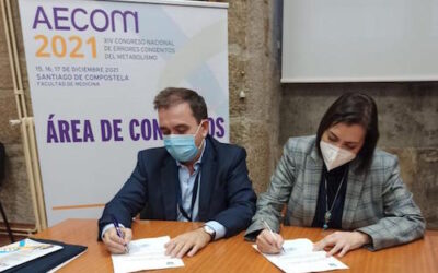Reconocimiento de la Especialidad Genética Clínica en España. Firma de acuerdo entre AEGH y AECOM.