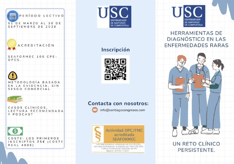 Curso “Herramientas de diagnóstico en Enfermedades Raras”